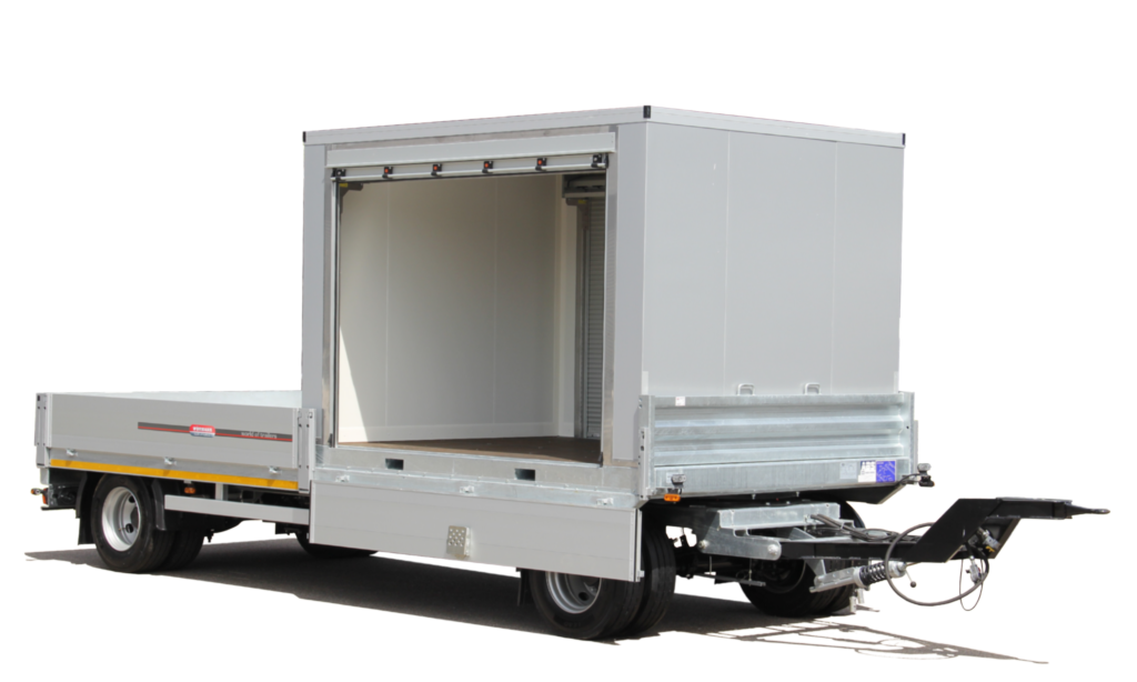 Remorcă camion dublu ax model BauZHL-Baureihe